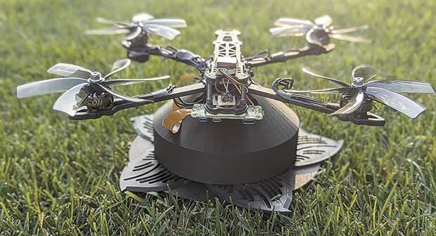 PoopCopter Prototype Top View